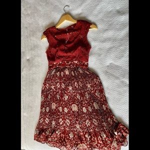 Plenty by Tracy Reese burgundy dress
